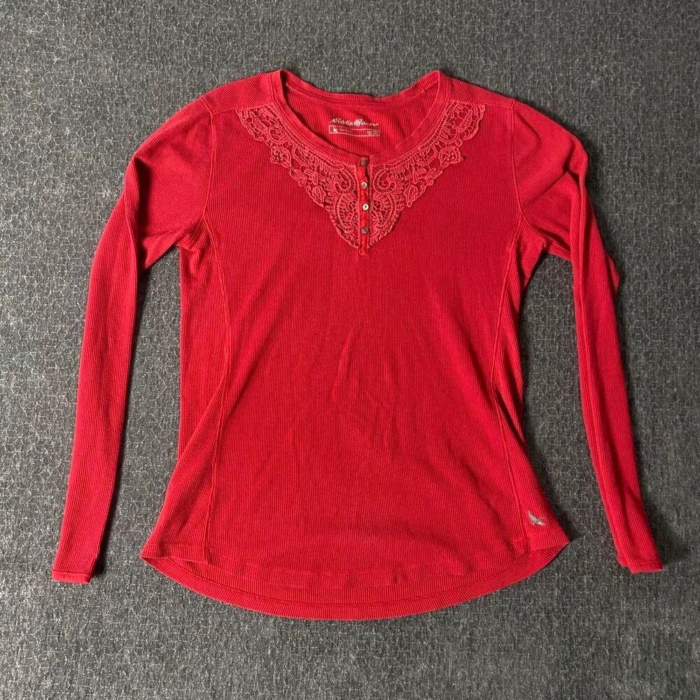 Eddie-bauer Women's Red Shirt